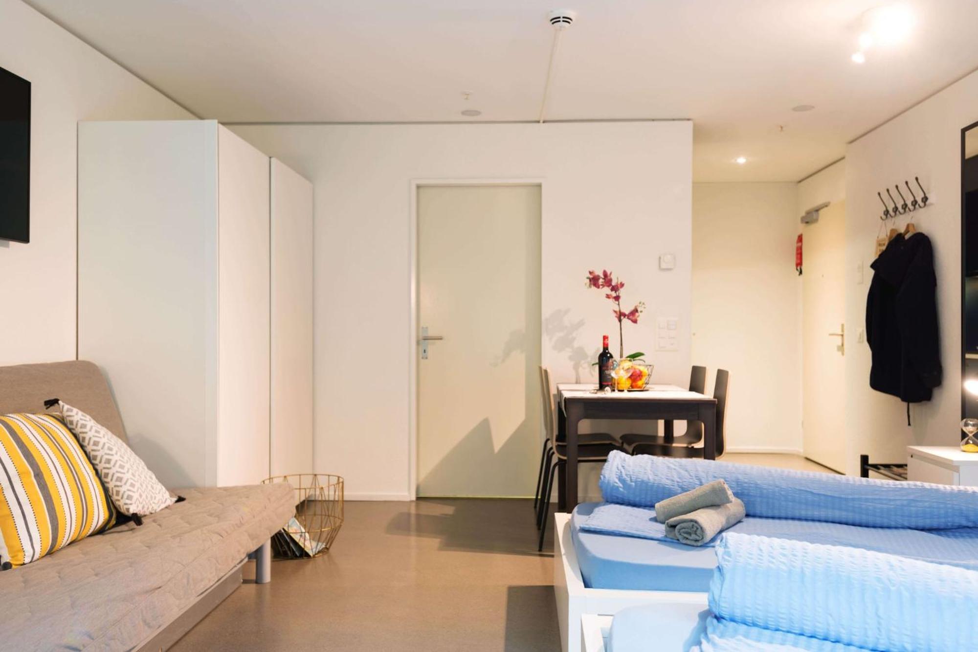 Hitrental Allmend Comfort Studios Lucern Exteriér fotografie