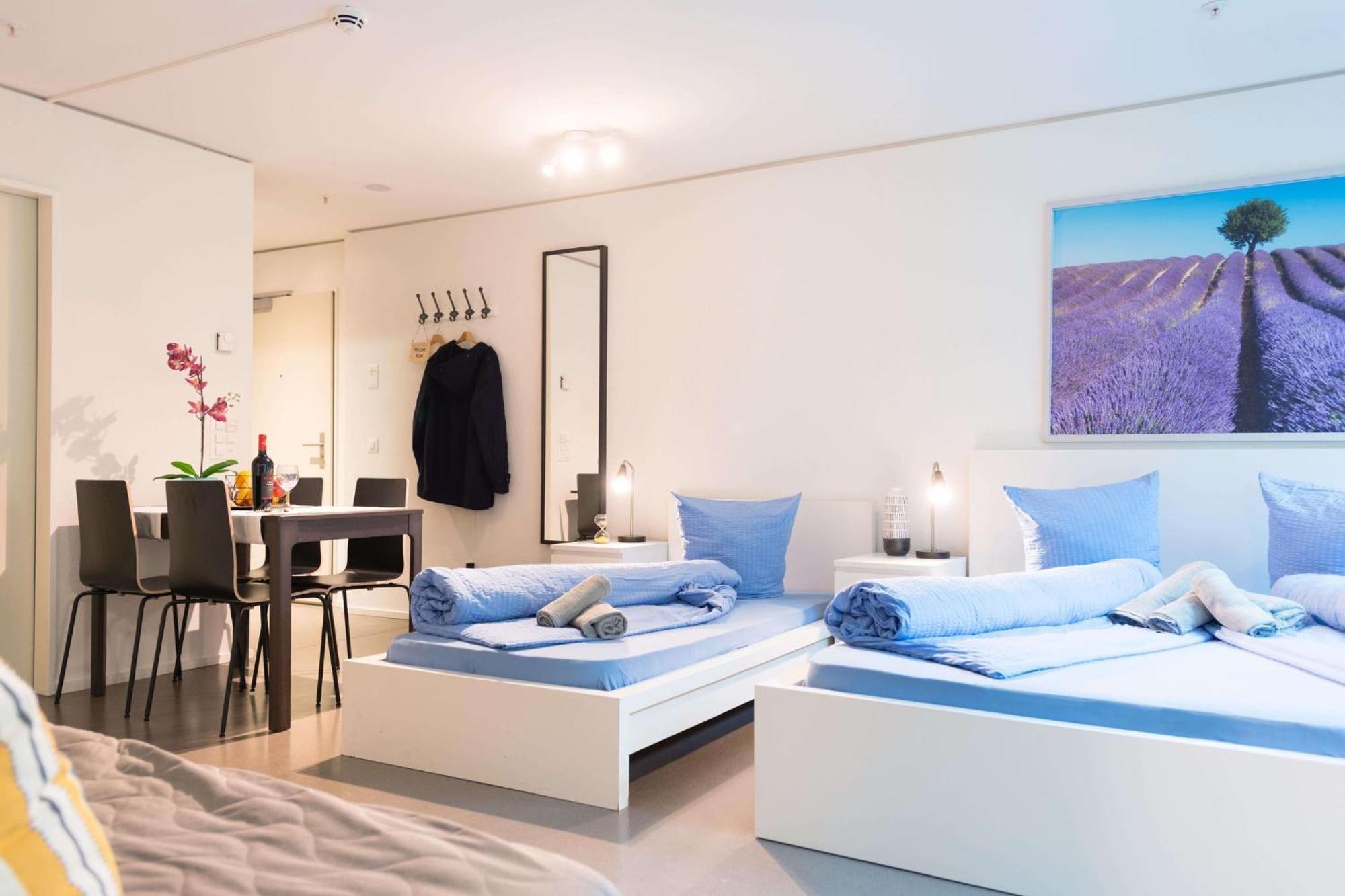 Hitrental Allmend Comfort Studios Lucern Exteriér fotografie