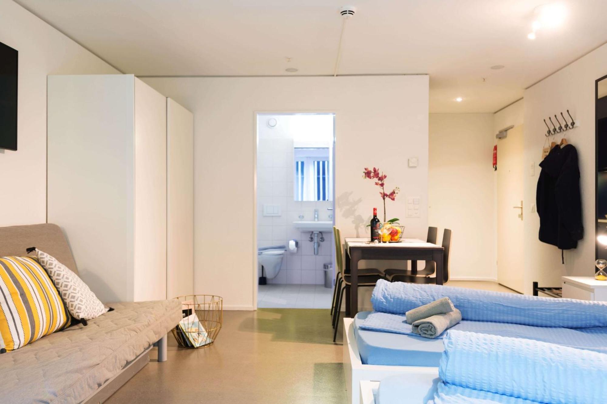 Hitrental Allmend Comfort Studios Lucern Exteriér fotografie