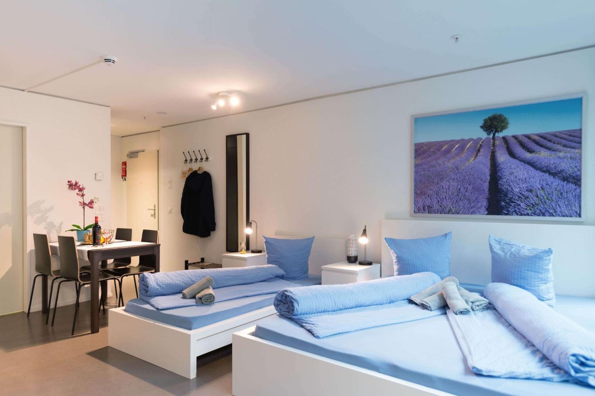 Hitrental Allmend Comfort Studios Lucern Exteriér fotografie