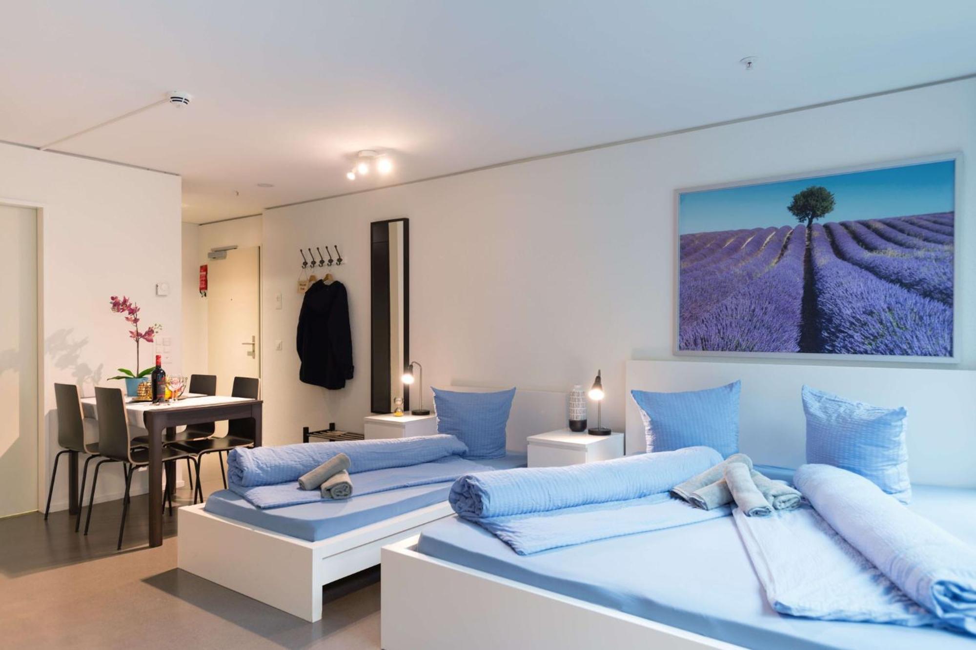 Hitrental Allmend Comfort Studios Lucern Exteriér fotografie